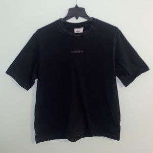Adidas Black Short Sleeve